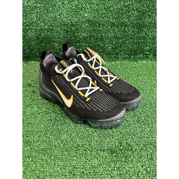 Nike Air Vapormax 2021 FK Black University Gold White [DH4086-001] - Picture 5 of 9